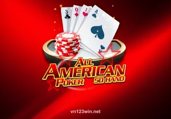 Hình ảnh trò chơi All American Poker 50 Hand tại vn123win