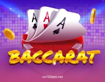 Hình ảnh trò chơi Baccarat tại vn123win